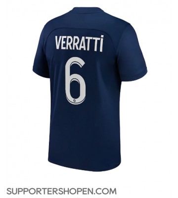 Paris Saint-Germain Marco Verratti #6 Hemma Matchtröja 2022-23 Kortärmad
